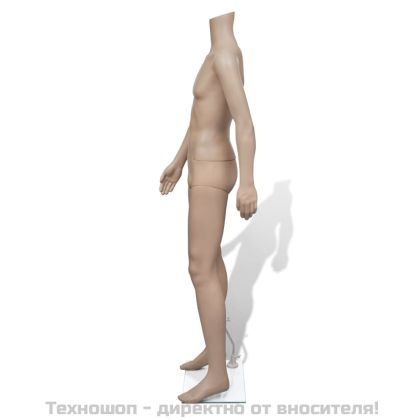 Манекен, мъжки силует, без глава