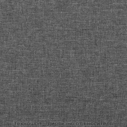 Табла за легло, тъмносива, 80x7x118/128 см, плат