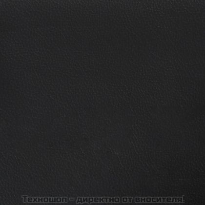 Рамка за легло с табла, черна, 90x200 см, изкуствена кожа