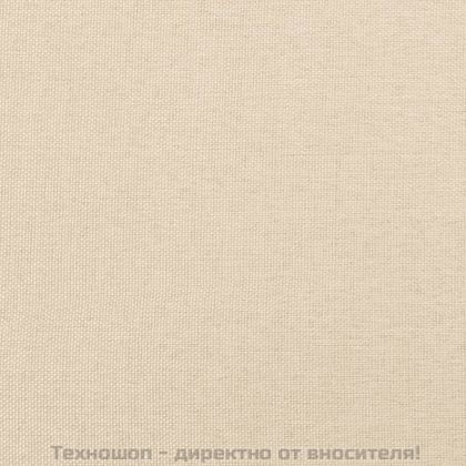 Рамка за легло с пружини, kремав, 80x200 см, плат