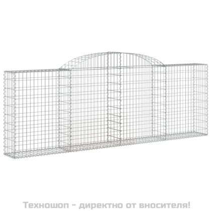 Габионни кошници арка 17 бр 300x30x100/120см поцинковано желязо
