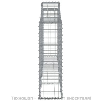 Габионни кошници арка 17 бр 300x30x100/120см поцинковано желязо