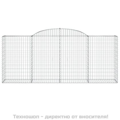 Габионни кошници арка 30 бр 300x50x120/140см поцинковано желязо