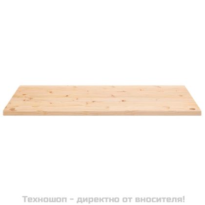 Плот за бюро, 100x50x2,5 см, борово дърво масив
