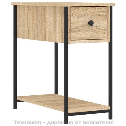 Нощни шкафчета 2 бр дъб сонома 30x60x60 см инженерно дърво