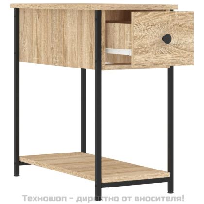 Нощни шкафчета 2 бр дъб сонома 30x60x60 см инженерно дърво