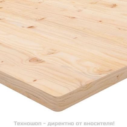 Плот за бюро, 80x40x2,5 см, борово дърво масив