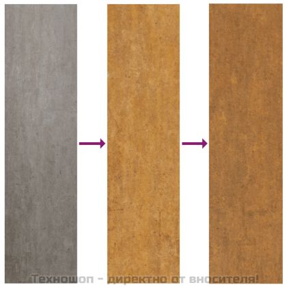 Градинска декорация 105x55 см кортенова стомана дизайн с птици