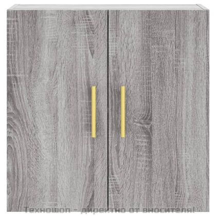 Стенен шкаф, сив сонома, 60x31x60 см, инженерно дърво