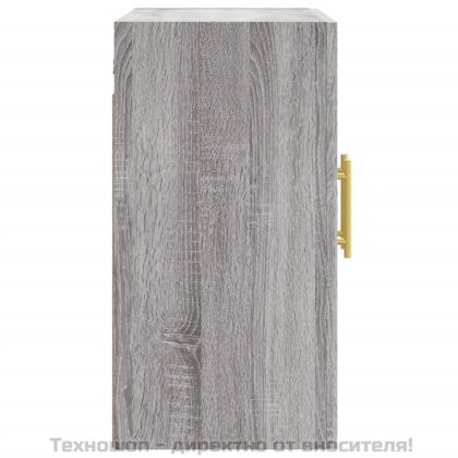 Стенен шкаф, сив сонома, 60x31x60 см, инженерно дърво