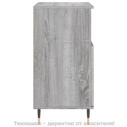 Сайдборд, сив сонома, 60x35x70 см, инженерно дърво