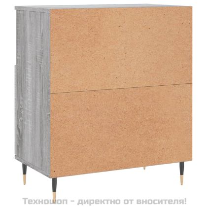 Сайдборд, сив сонома, 60x35x70 см, инженерно дърво