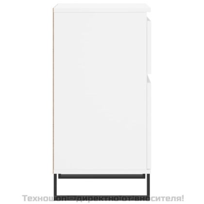 Бюфет бял 40x35x70 см инженерно дърво