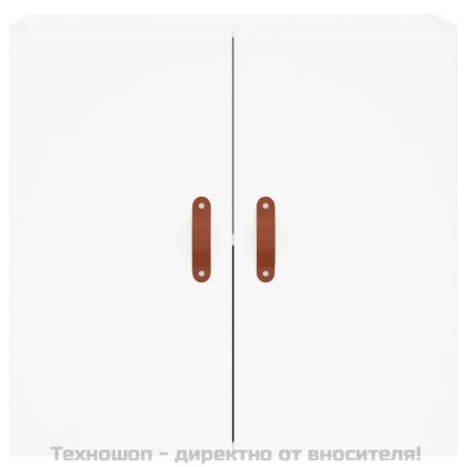 Стенен шкаф, бял, 60x31x60 см, инженерно дърво