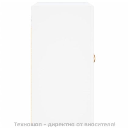 Стенен шкаф, бял, 60x31x60 см, инженерно дърво