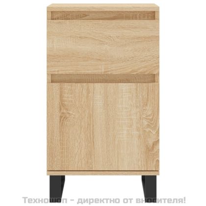 Бюфети 2 бр дъб сонома 40x35x70 см инженерно дърво