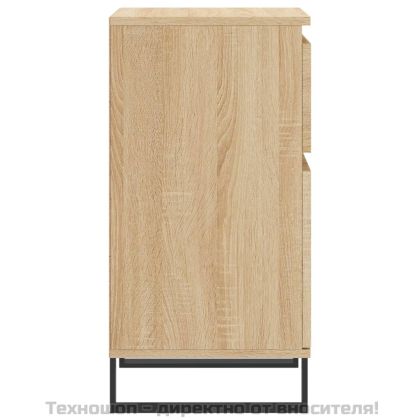 Бюфети 2 бр дъб сонома 40x35x70 см инженерно дърво