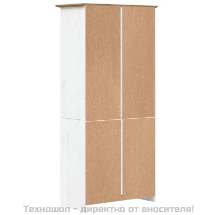 Етажерка за книги BODO кафява 82x40x173 см бор масив 5 нива