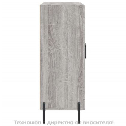 Сайдборд, сив сонома, 69,5x34x90 см, инженерно дърво