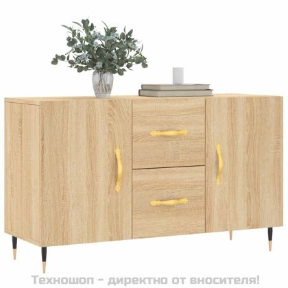 Сайдборд, дъб сонома, 100x36x60 см, инженерно дърво