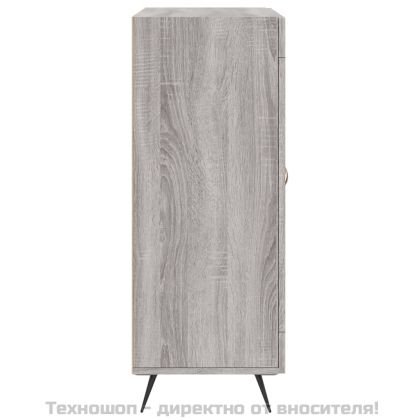 Сайдборд, сив сонома, 69,5x34x90 см, инженерно дърво