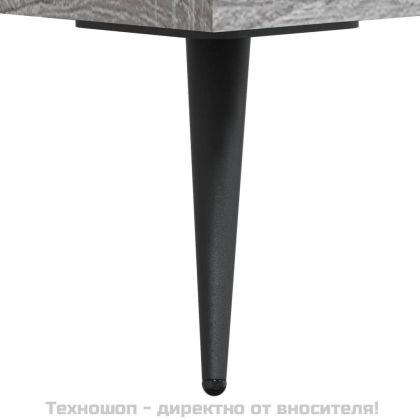 Сайдборд, сив сонома, 69,5x34x90 см, инженерно дърво