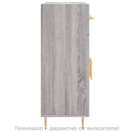 Сайдборд, сив сонома, 69,5x34x90 см, инженерно дърво