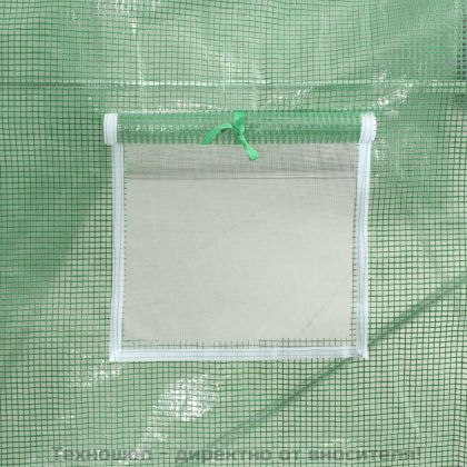 Оранжерия със стоманена рамка зелена 72 м² 18x4x2 м