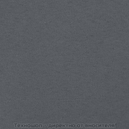 Градински комплект с възглавници, 5 части, бял, дърво масив