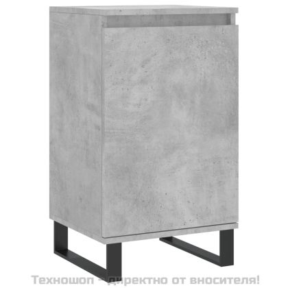 Бюфет бетонно сив 40x35x70 см инженерно дърво