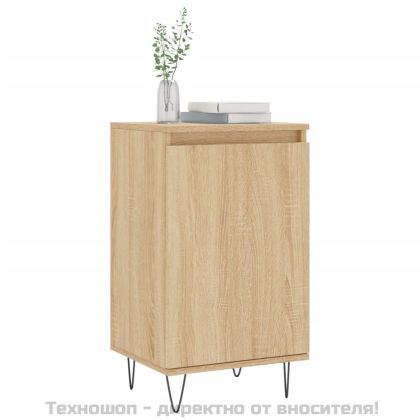 Бюфети 2 бр дъб сонома 40x35x70 см инженерно дърво