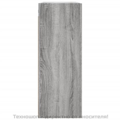 Стенен шкаф сив сонома 69,5x34x90 см