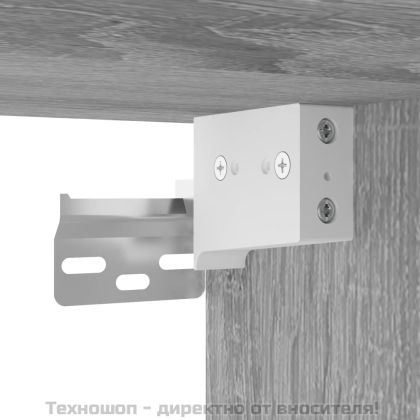 Стенен шкаф сив сонома 69,5x34x90 см