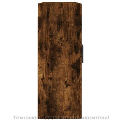 Стенен шкаф опушен дъб 69,5x34x90 см