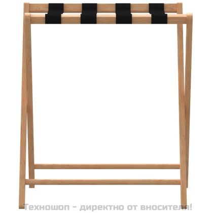 Поставка за куфари, 68,5x38x58 см, бамбук