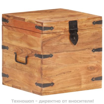 Ракла, 40x40x40 см, акациево дърво масив