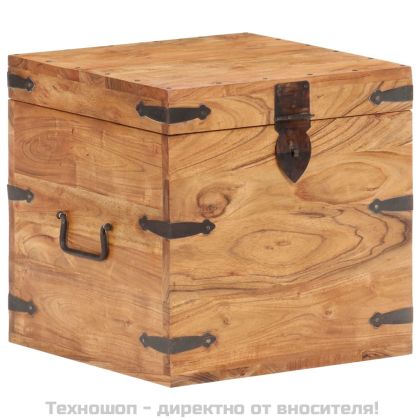 Ракла, 40x40x40 см, акациево дърво масив