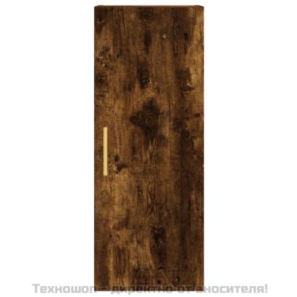 Стенен шкаф опушен дъб 34,5x34x90 см