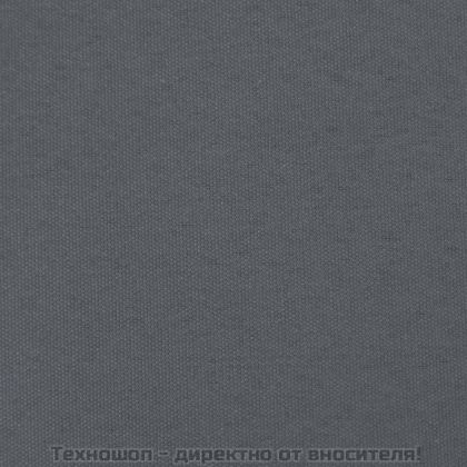 Градински комплект с възглавници, 4 части, бял, дърво масив