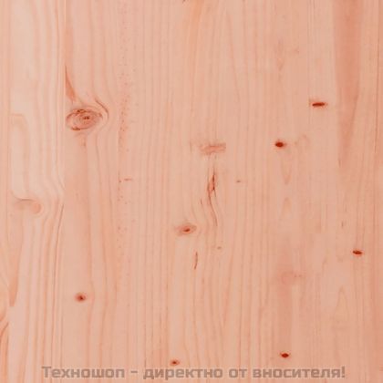 Ъглов диван с възглавници, дугласко дърво масив