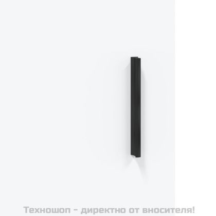 Сайдборд, бял, 69,5x34x90 см, инженерно дърво