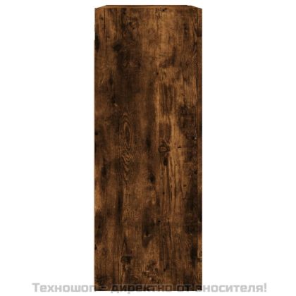 Стенен шкаф опушен дъб 69,5x34x90 см