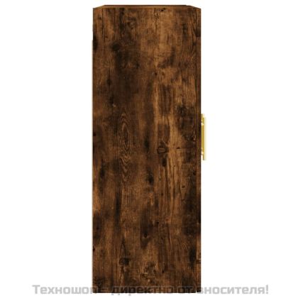 Стенен шкаф опушен дъб 69,5x34x90 см