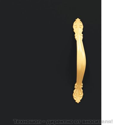 Стенен шкаф черен 69,5x34x90 см