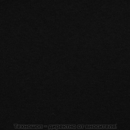 Градински комплект с възглавници, 8 части, сив, дърво масив