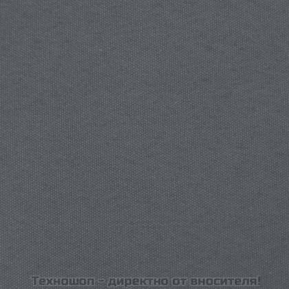 Градински комплект с възглавници, 5 части, бял, дърво масив