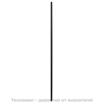 Стенно огледало черно Ø 50 см кръгло