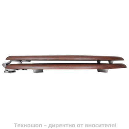 Тоалетни седалки с капаци, 2 бр, МДФ, кафяви