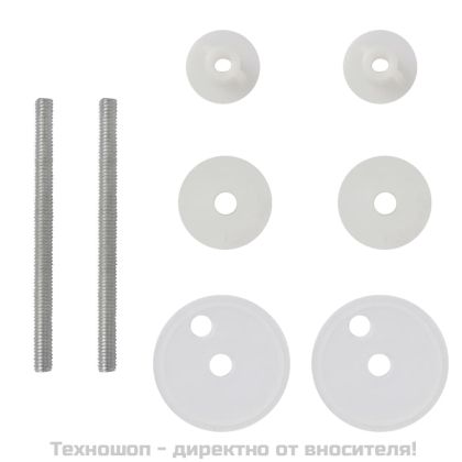 Тоалетни седалки с капаци, 2 бр, МДФ, кафяви