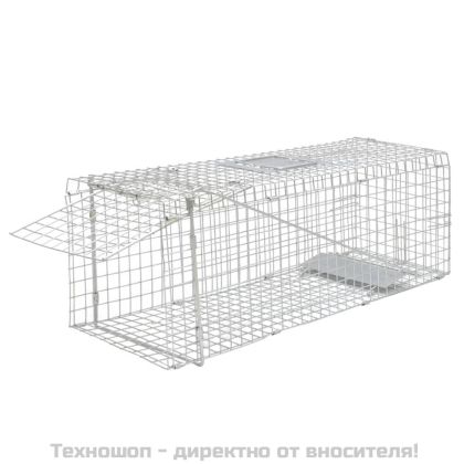 Поцинкован капан за живи животни 80 см